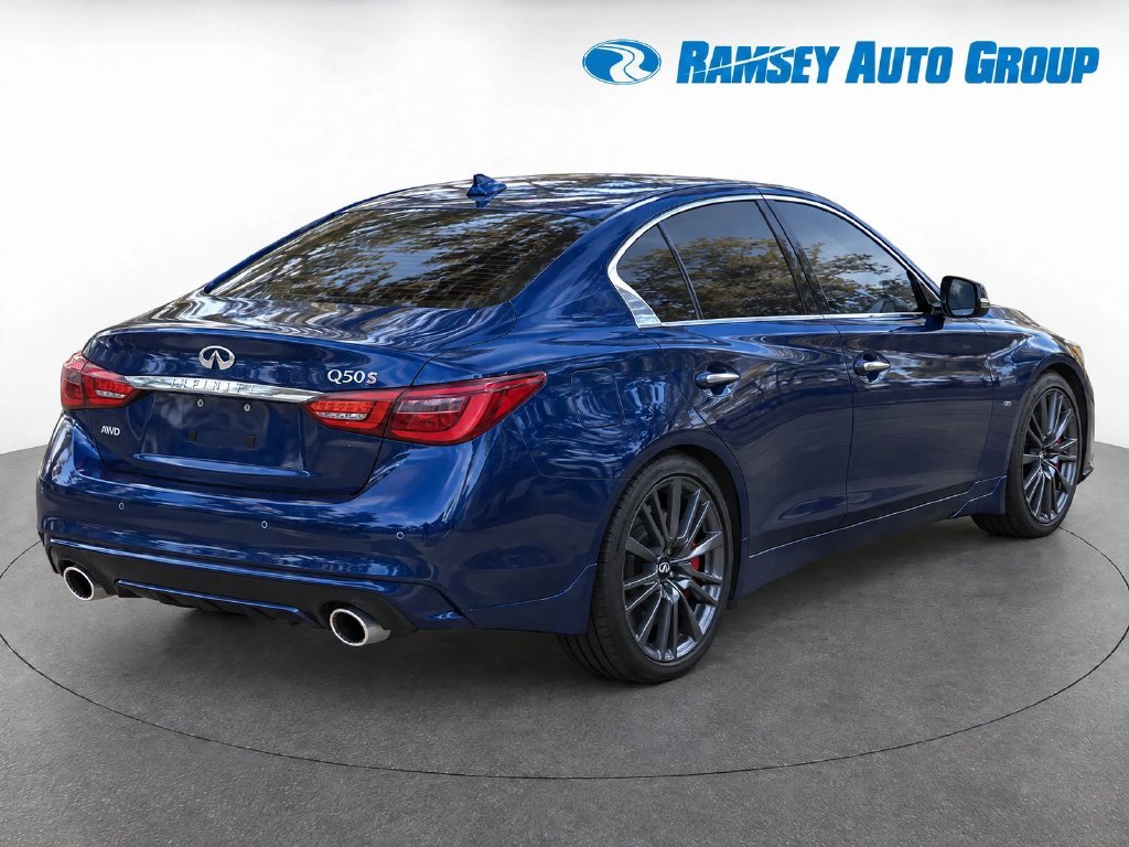 Certified Used 2023 Blue INFINITI Red Sport 400 image 4