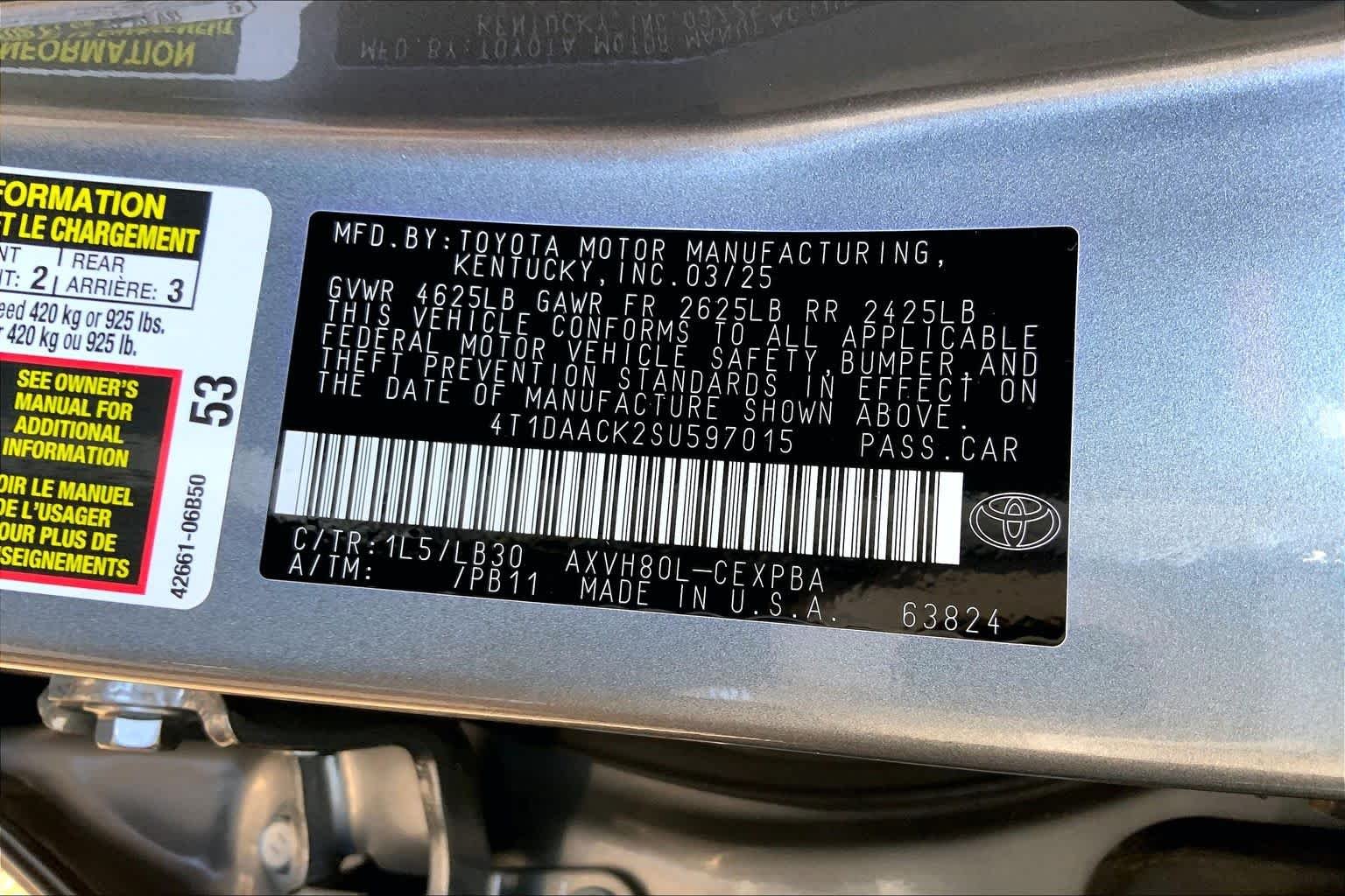 Used 2025 Heavy Metal Toyota XSE image 37