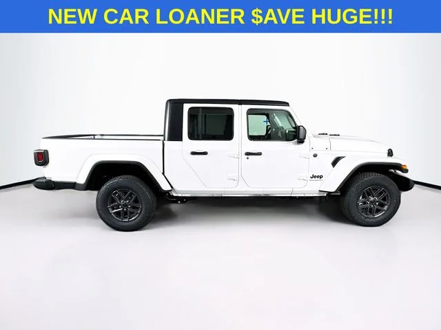 New 2026 Bright White Clear-Coat Exterior Paint Jeep Sport S image 8