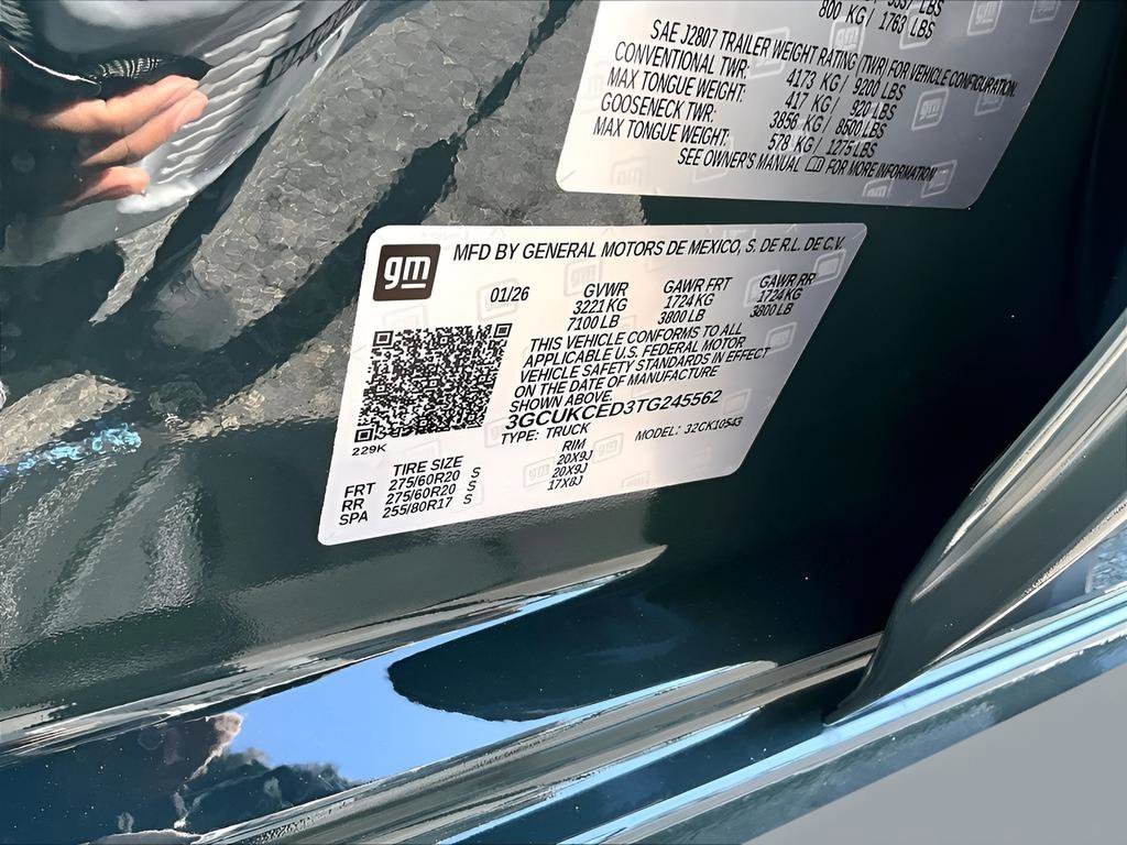 New 2026 Chevrolet Silverado 1500 Custom Trail Boss 4D Crew Cab