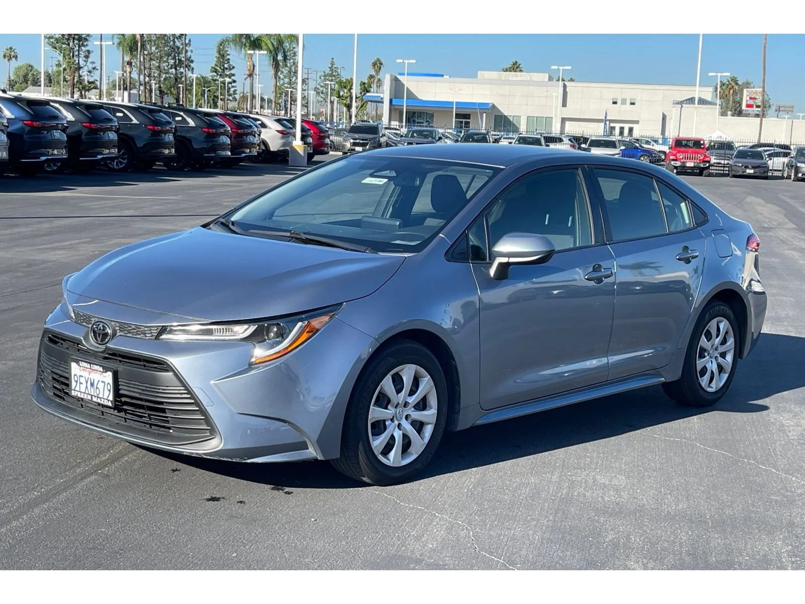 Used 2023 Celestite Toyota LE image 2