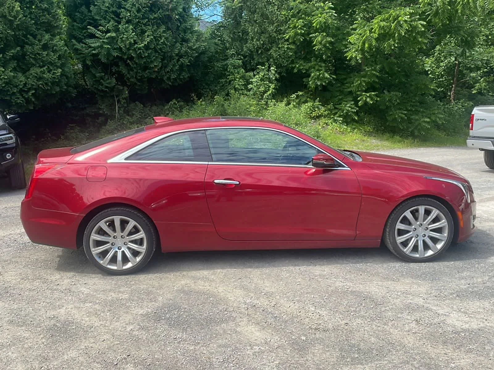 Used 2016 Red Obsession Tintcoat Cadillac Luxury Collection AWD image 9