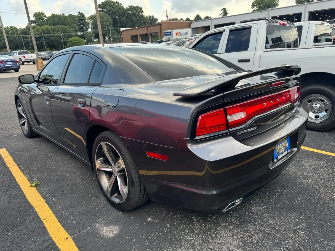 Used 2014 Granite Crystal Clearcoat Metallic Dodge 4dr Sdn RT 100th Anniversary RWD image 10