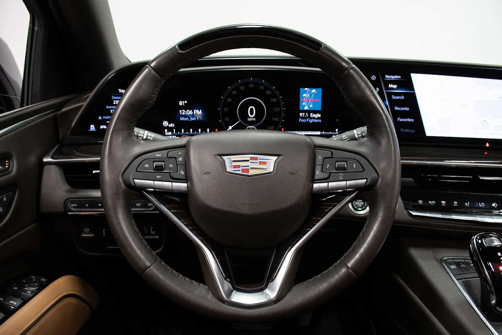 Used 2023 Dark Moon Blue Metallic Cadillac 4WD Sport image 17