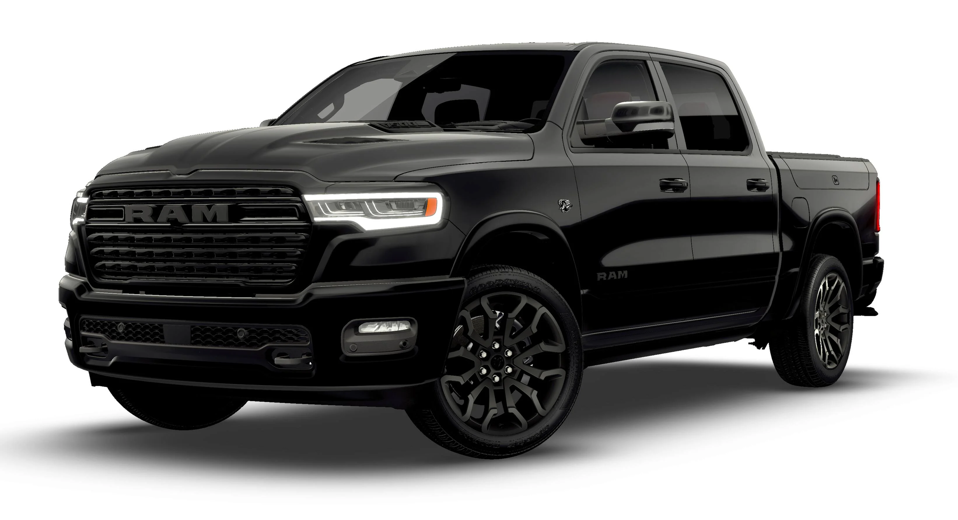 New 2026 Diamond Black Crystal Pearl-Coat Exterior Paint RAM Limited image 1