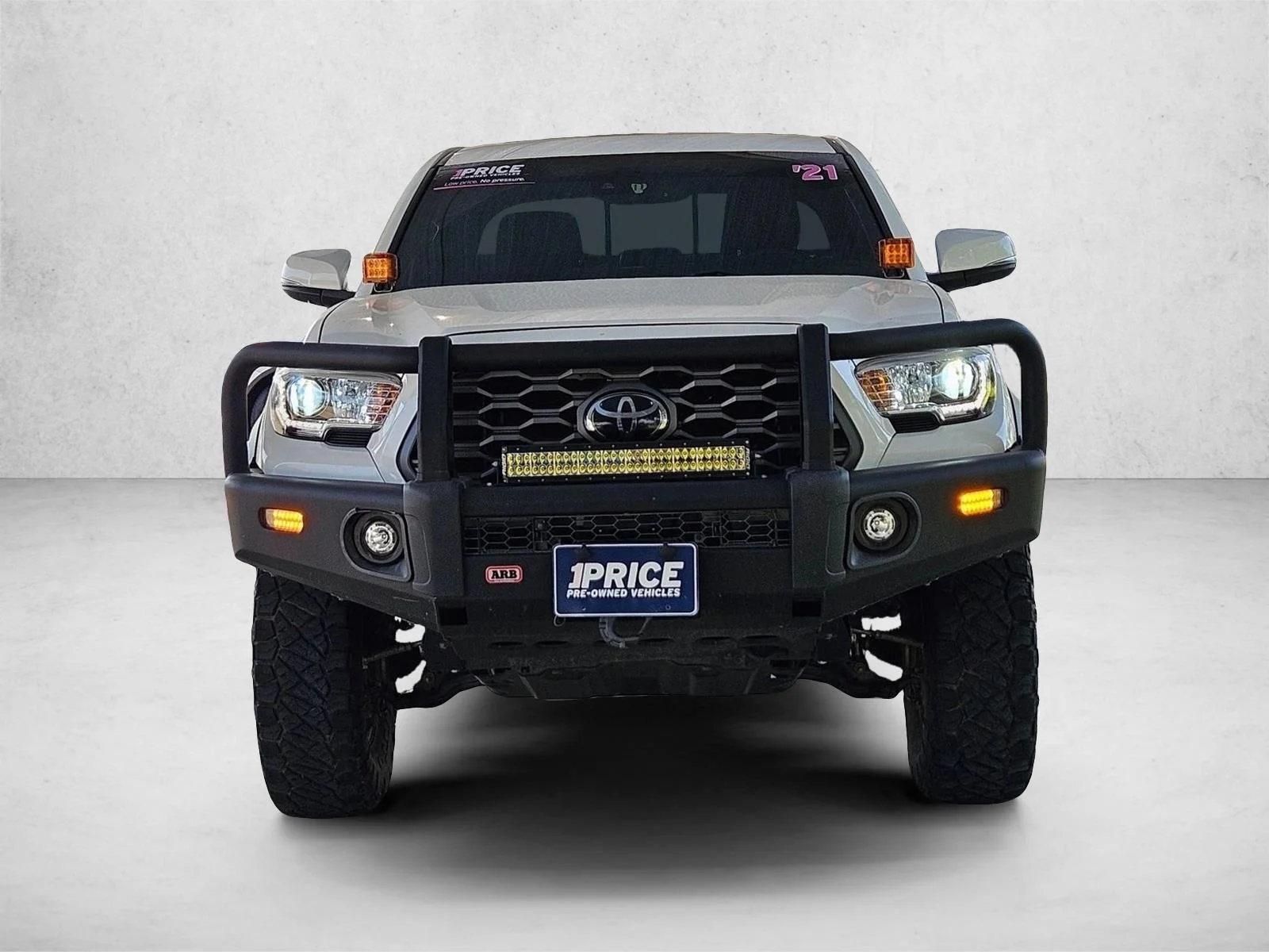 Used 2021 Super White Toyota TRD Off Road image 2