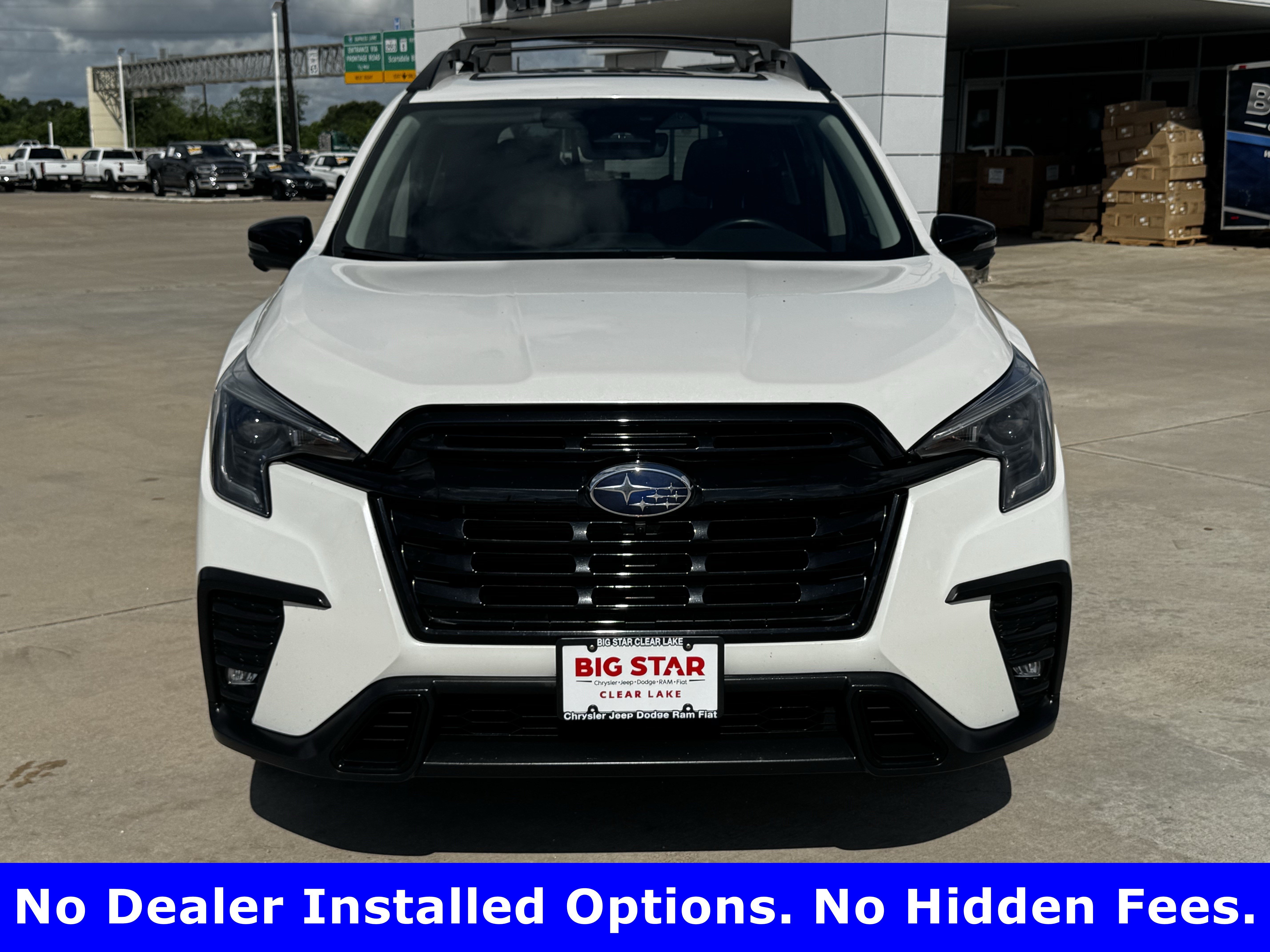 Used 2023 Crystal White Pearl Subaru Onyx Edition Limited image 3