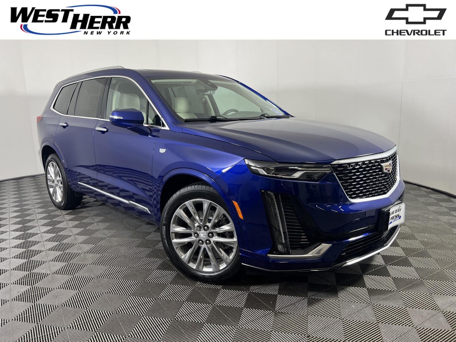 Used 2023 Opulent Blue Metallic Cadillac AWD Premium Luxury image 1