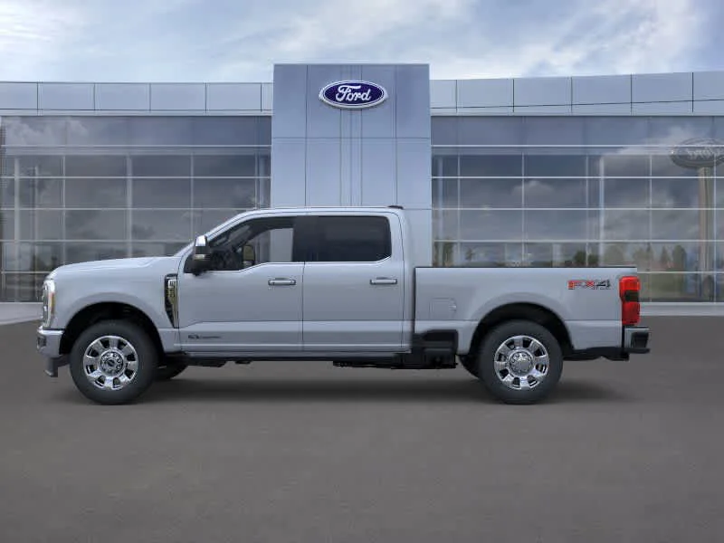 New 2026 Glacier Gray Metallic Tri-Coat Ford F-350 SRW King Ranch image 3