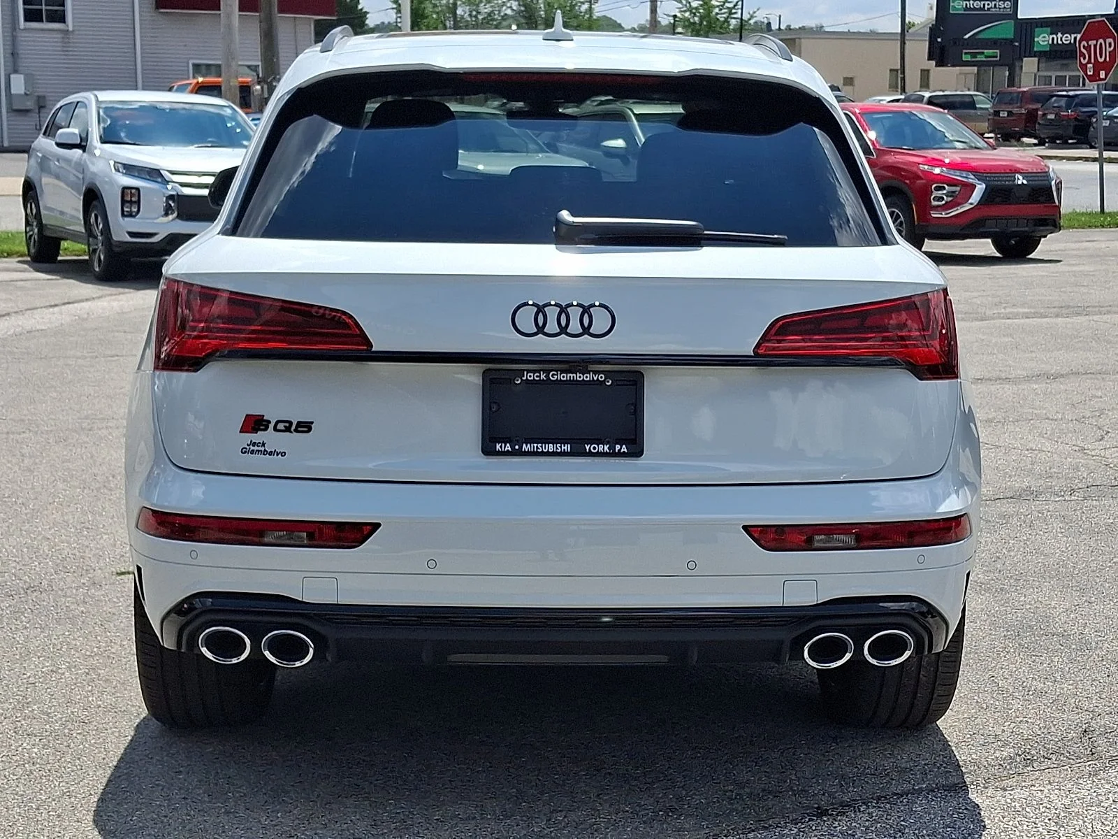 Used 2021 White Audi Premium Plus image 3