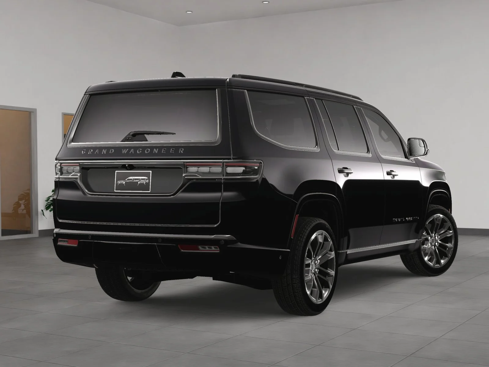 New 2024 Diamond Black Crystal Pearl-Coat Exterior Paint Jeep Series II image 17