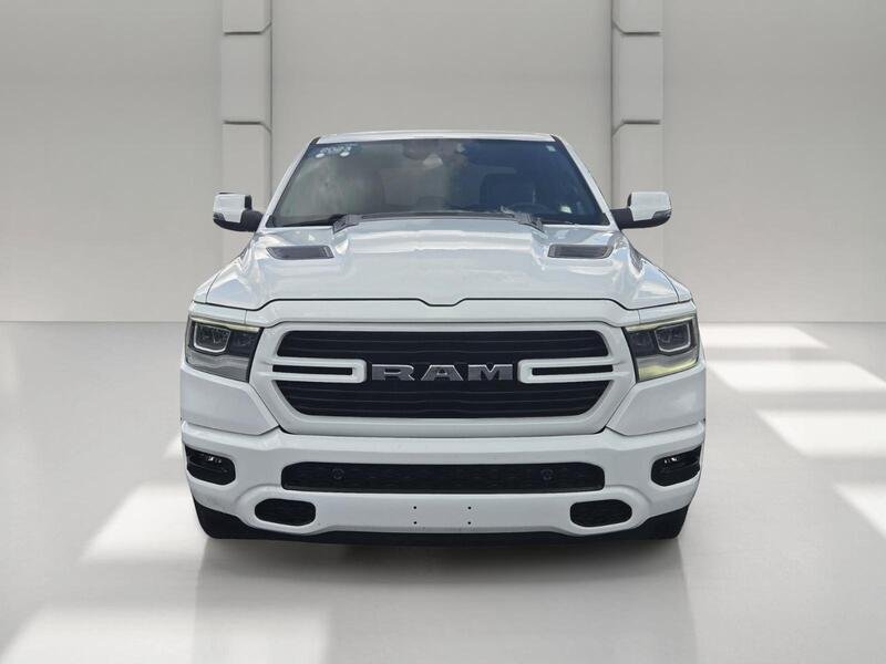 Used 2023 Bright White Clearcoat RAM Laramie 4x4 Crew Cab 5