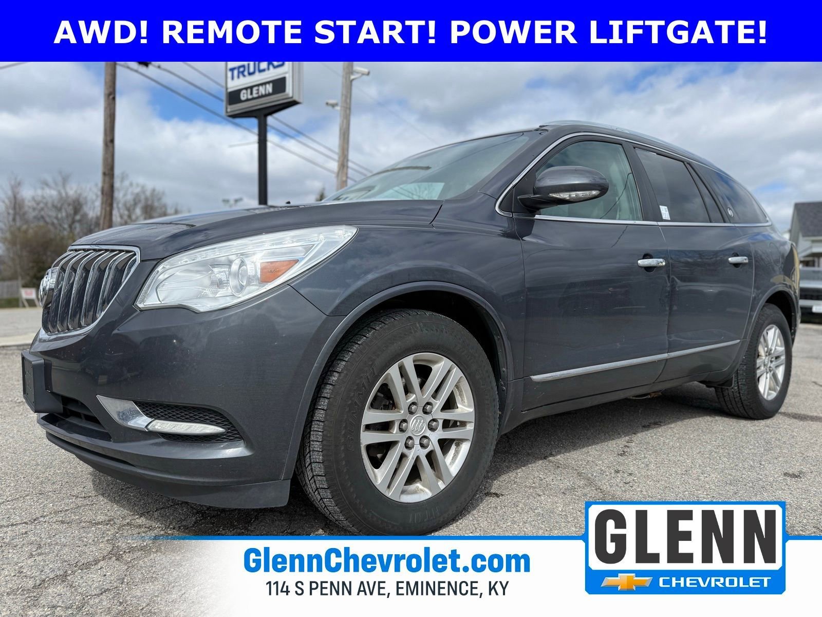 Used 2013 Buick Enclave Convenience with VIN 5GAKVBKD8DJ237911 for sale in Eminence, KY