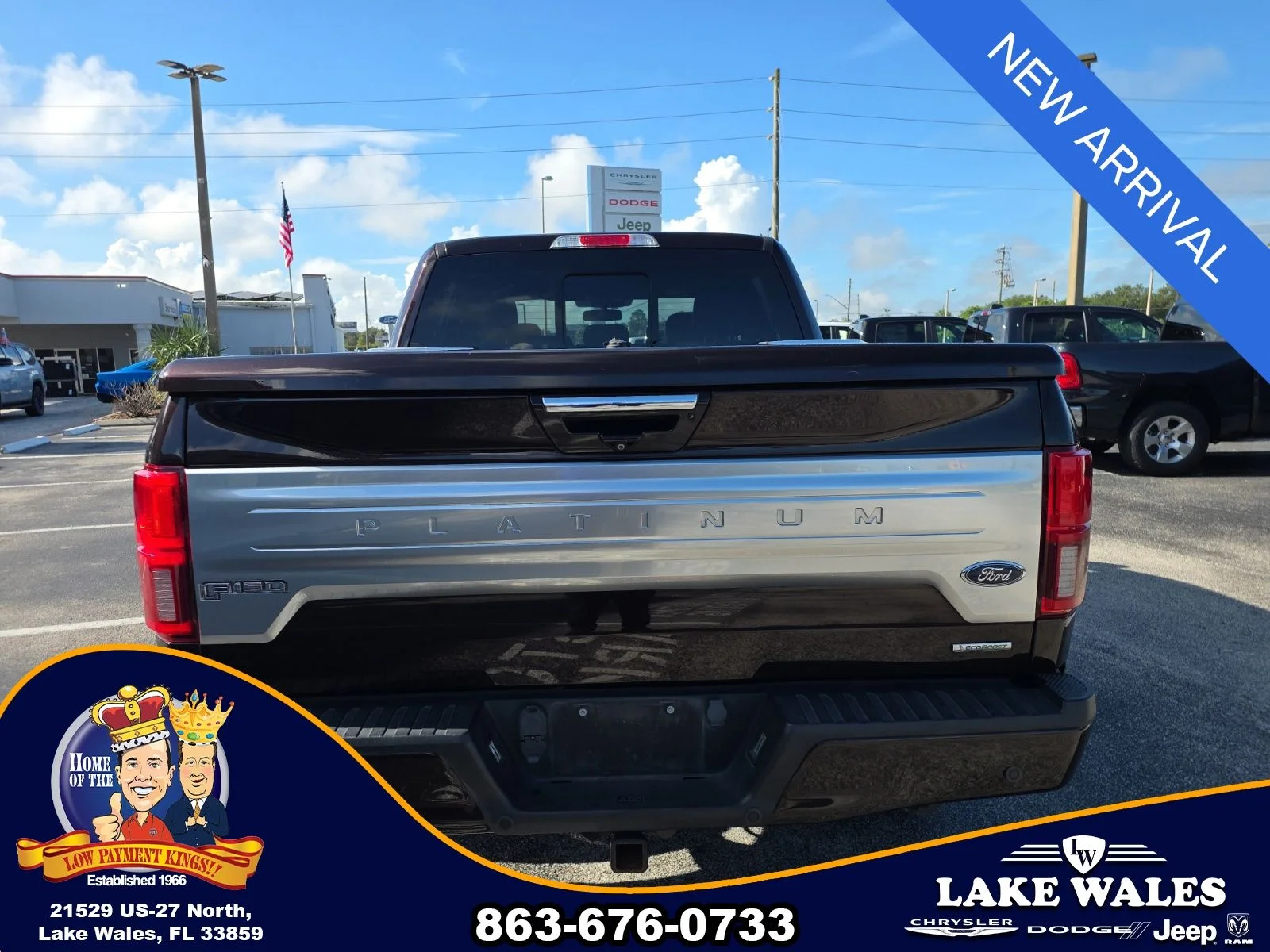 Certified Used 2019 Red Ford Platinum image 4