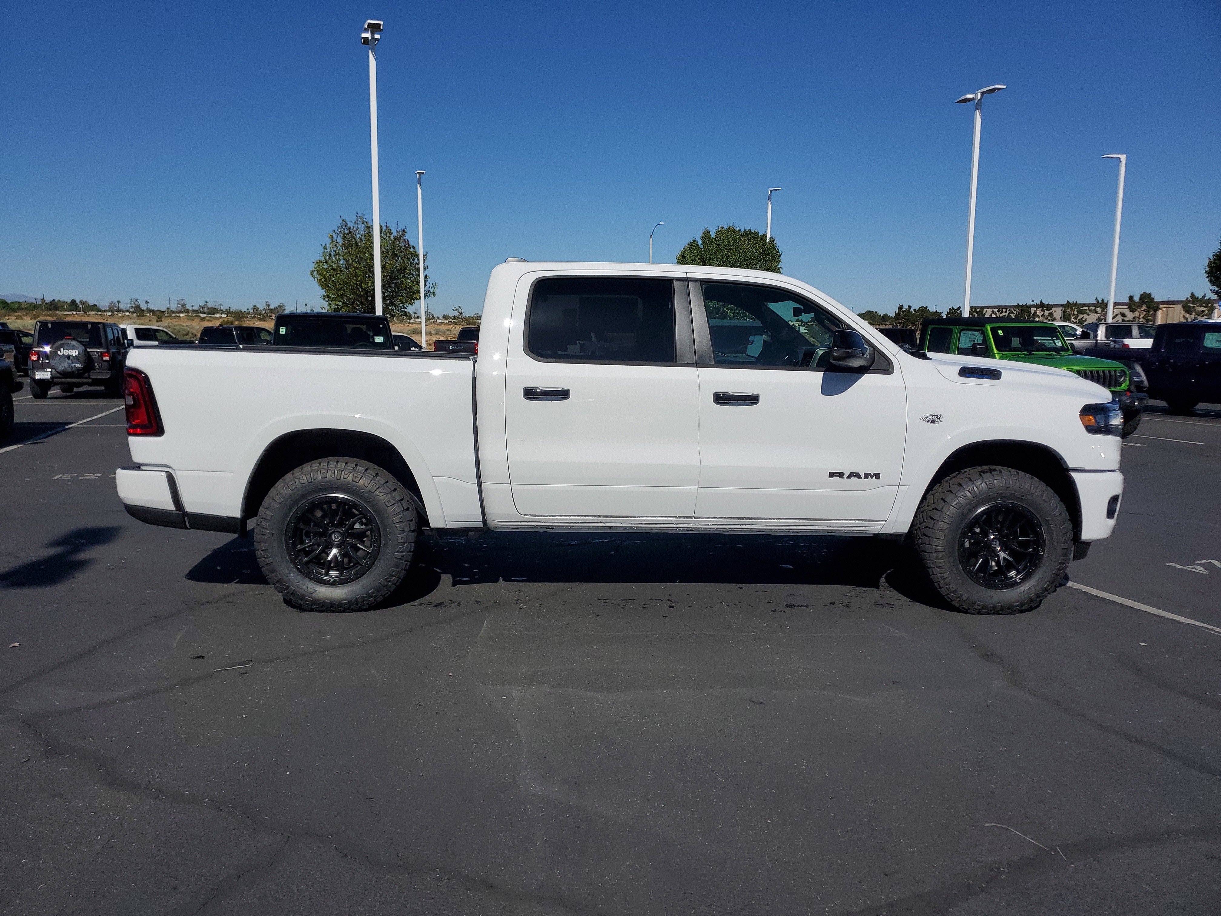 New 2026 Bright White Clearcoat RAM Big Horn/Lone Star image 2