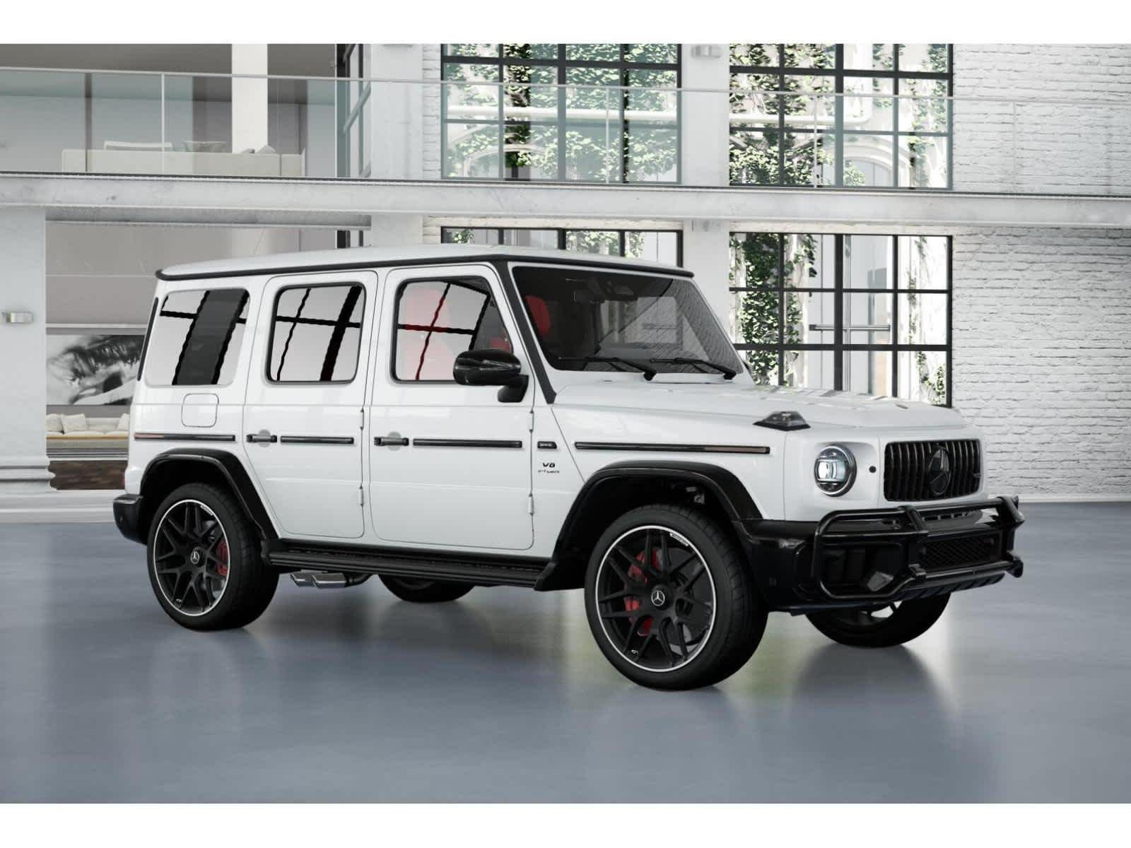 New 2026 MANUFAKTUR Moonlight White Metallic Mercedes-Benz AMG® G 63 SUV image 52