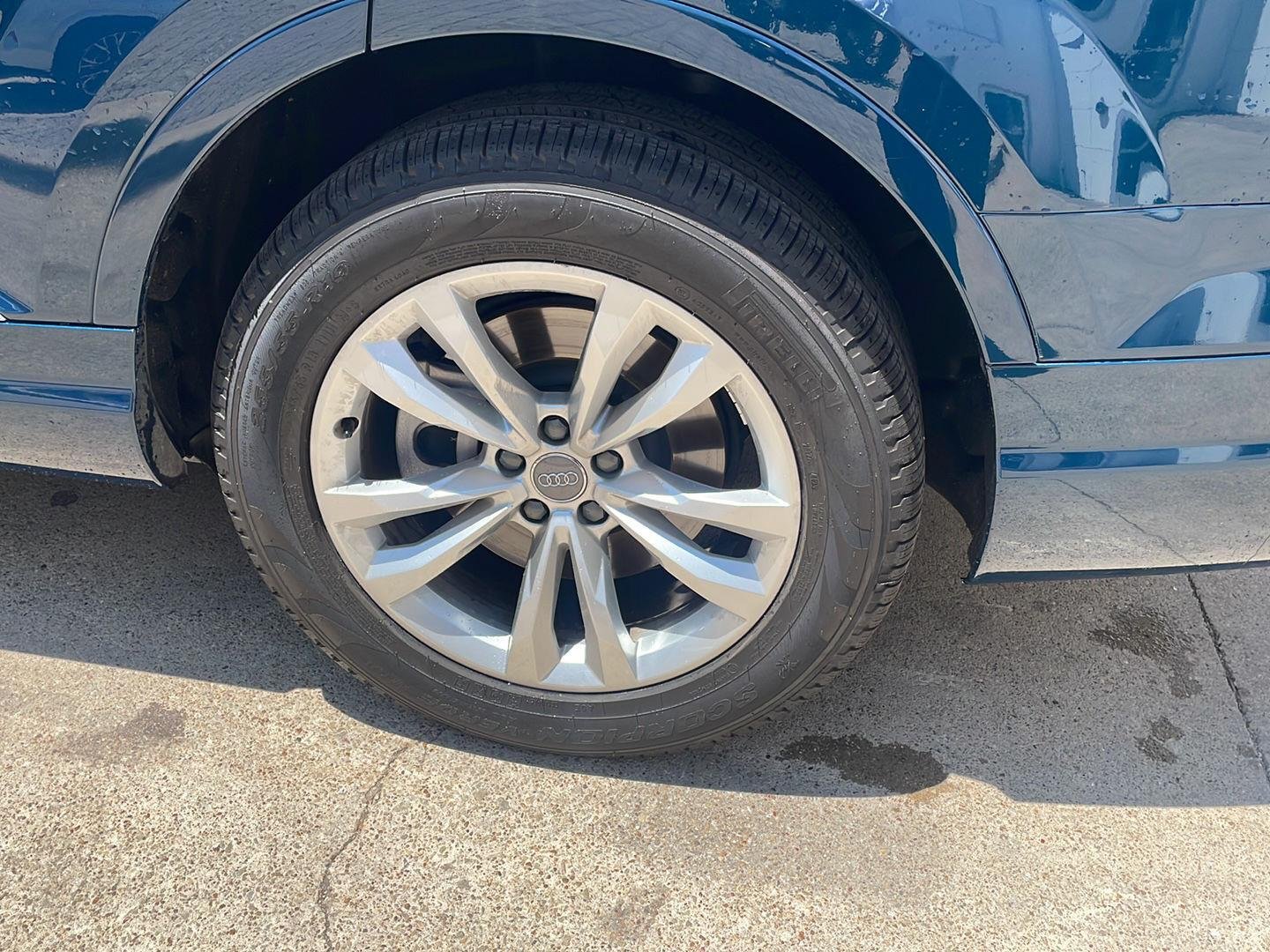 Used 2019 Galaxy Blue Metallic Audi Premium Plus image 6