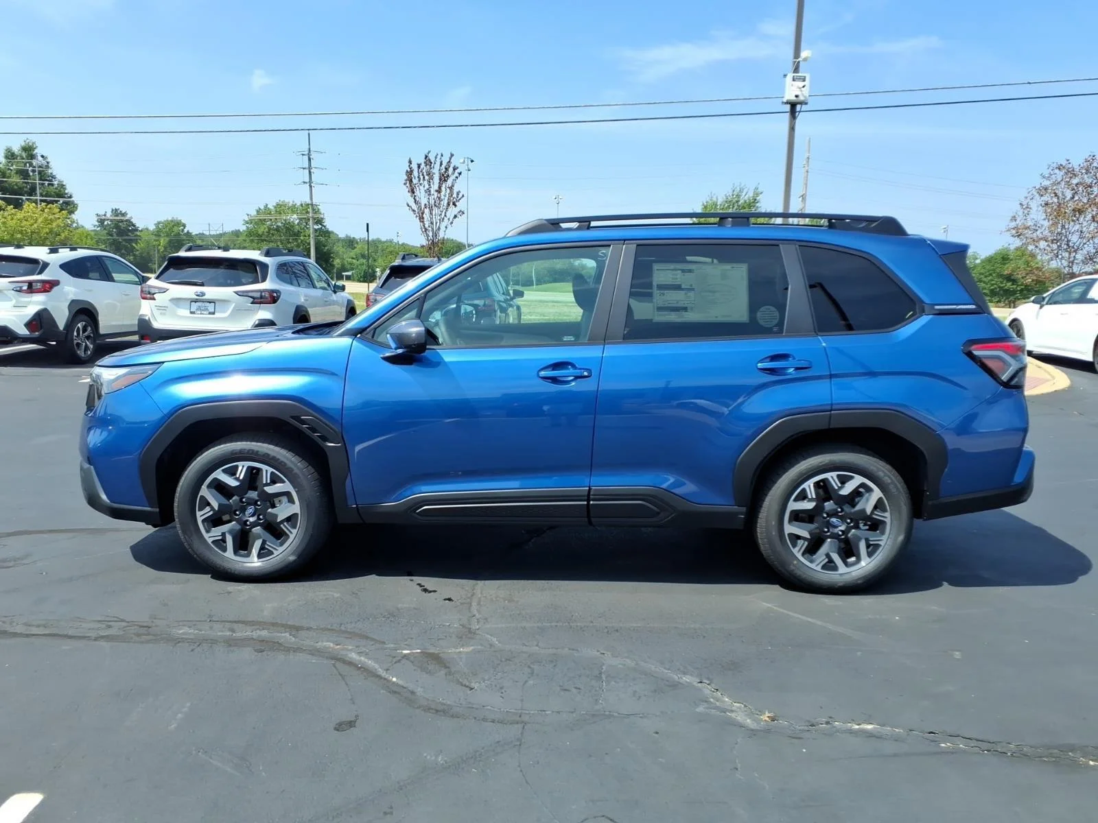 New 2026 Daybreak Blue Pearl Subaru Premium image 3