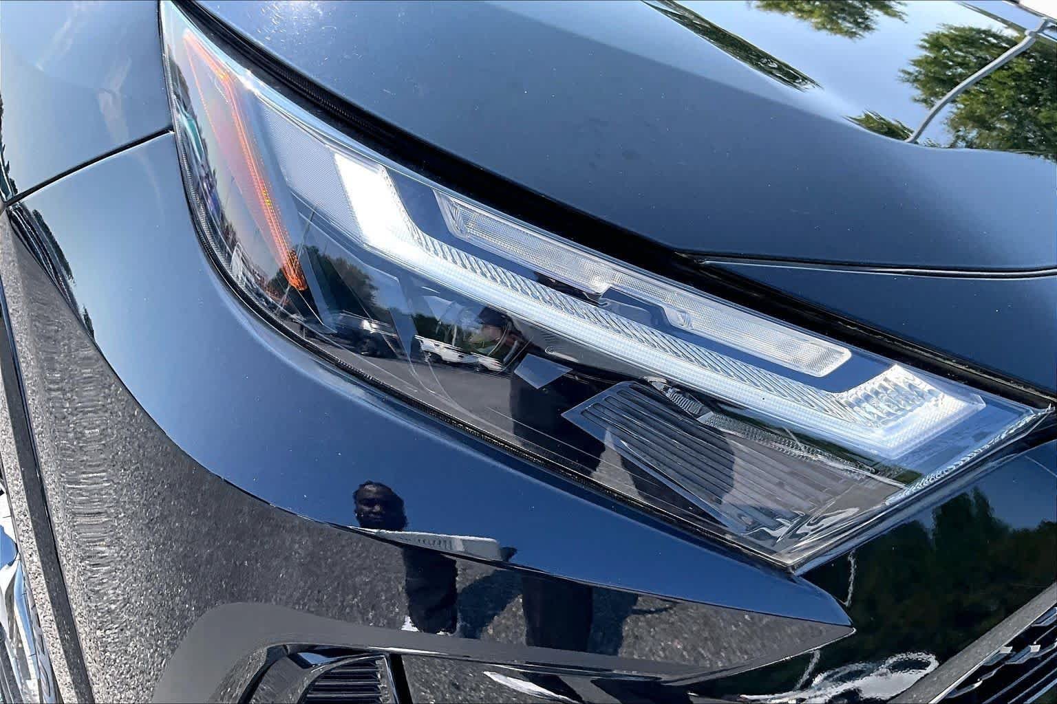Used 2023 Midnight Black Metallic Toyota SE image 28