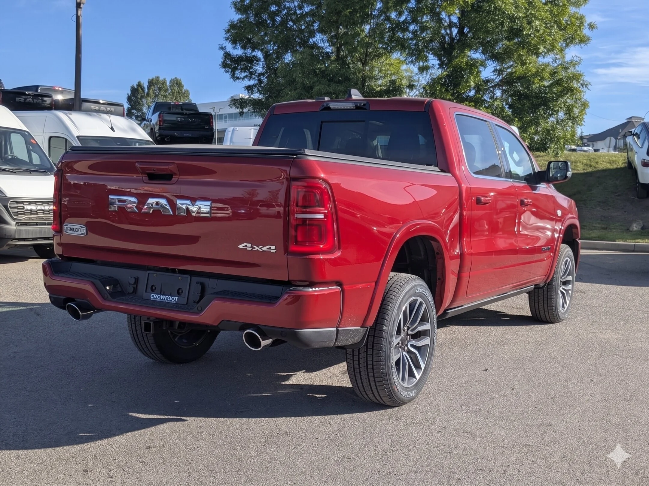 New 2026 Red RAM Limited Longhorn - - Level A Grp - Pano Sunroof - 14.4 Uconnect NAV - Head-Up Display & More! image 8