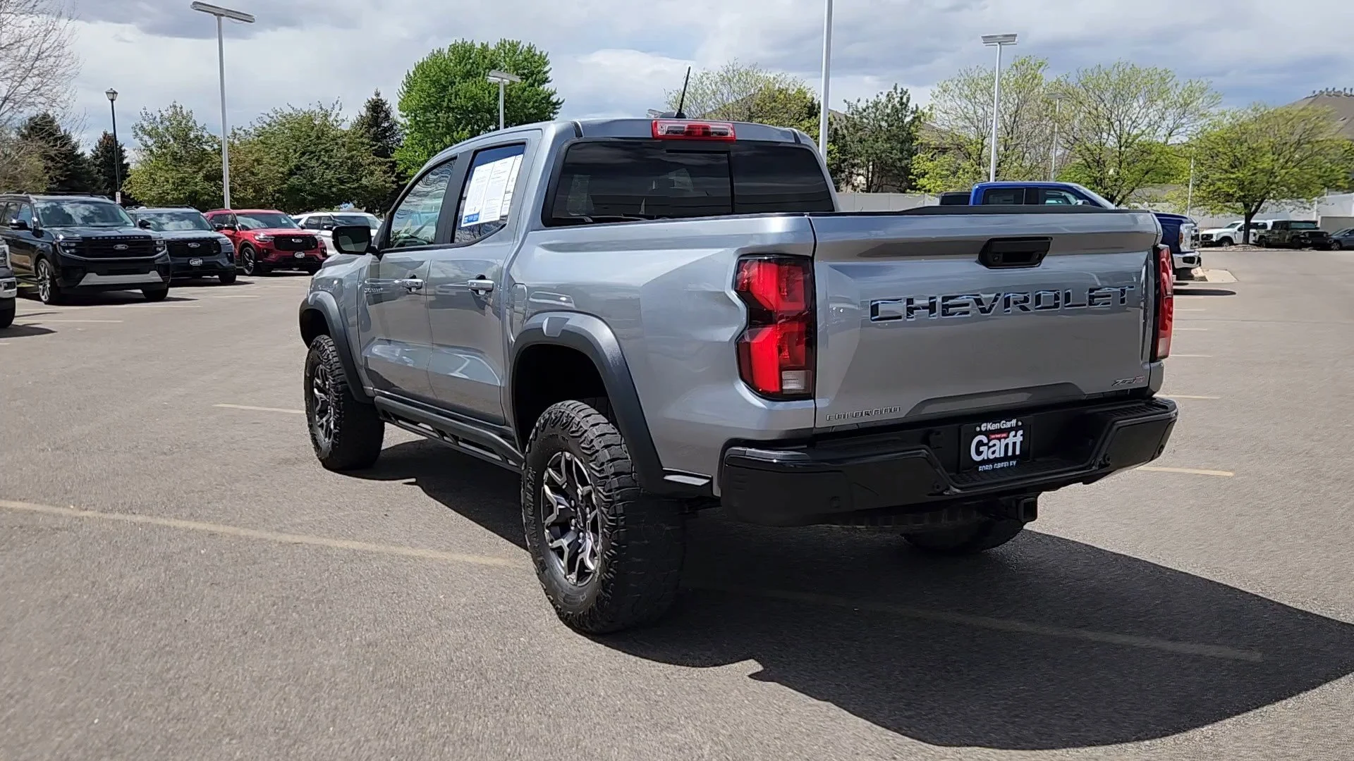 Used 2024 Sterling Gray Metallic Chevrolet 4WD ZR2 image 19