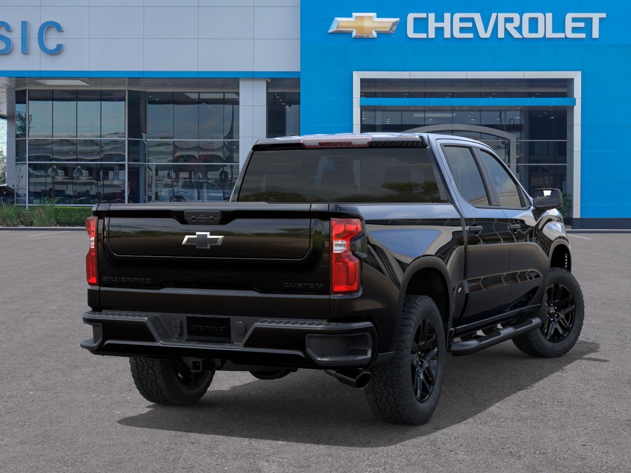 New 2026 Black Chevrolet Custom image 4