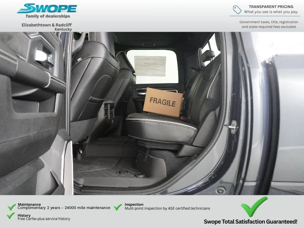 New 2026 Forged Blue Metallic Exterior Paint RAM Laramie image 11