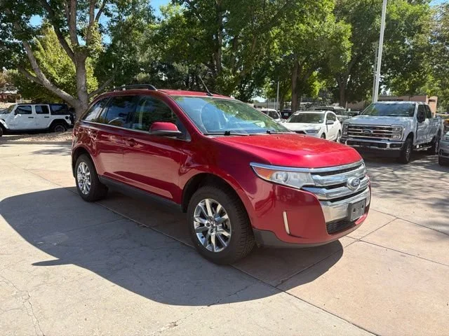 Used 2014 Ruby Red Metallic Ford Limited image 7