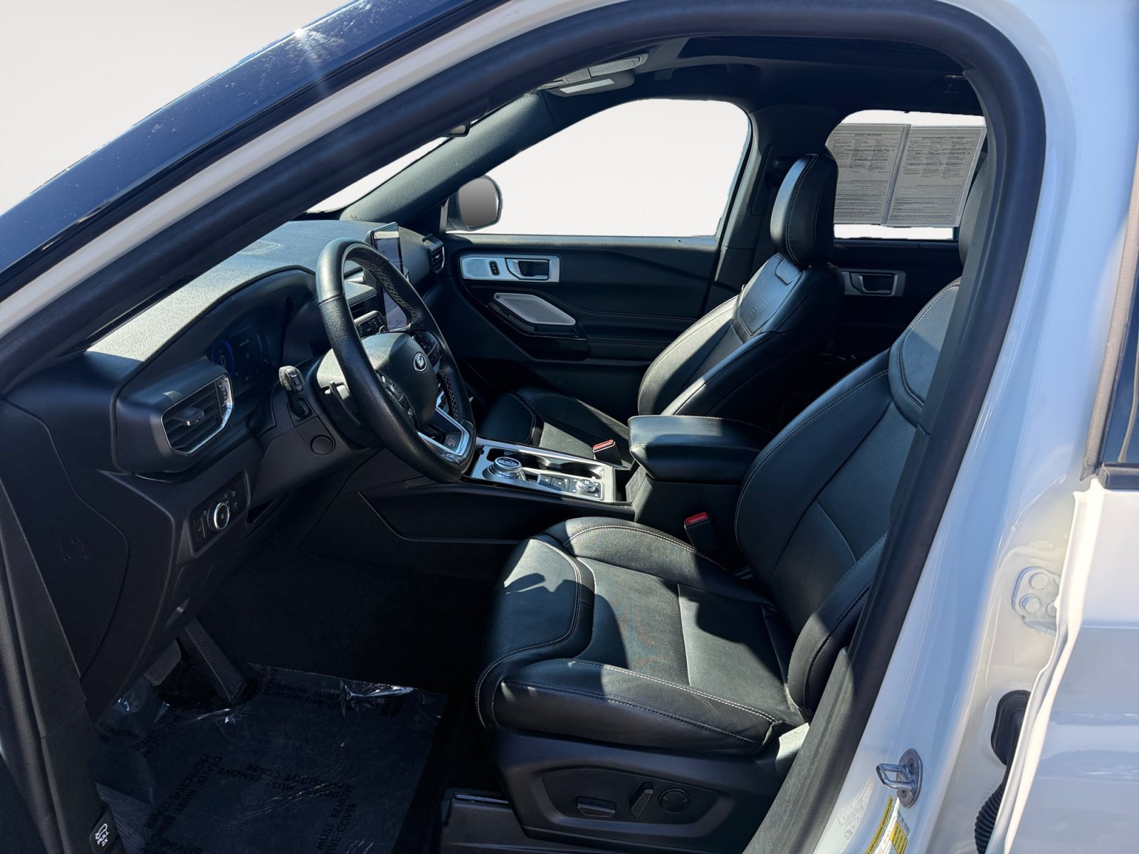 Used 2023 White Metallic Ford ST image 10