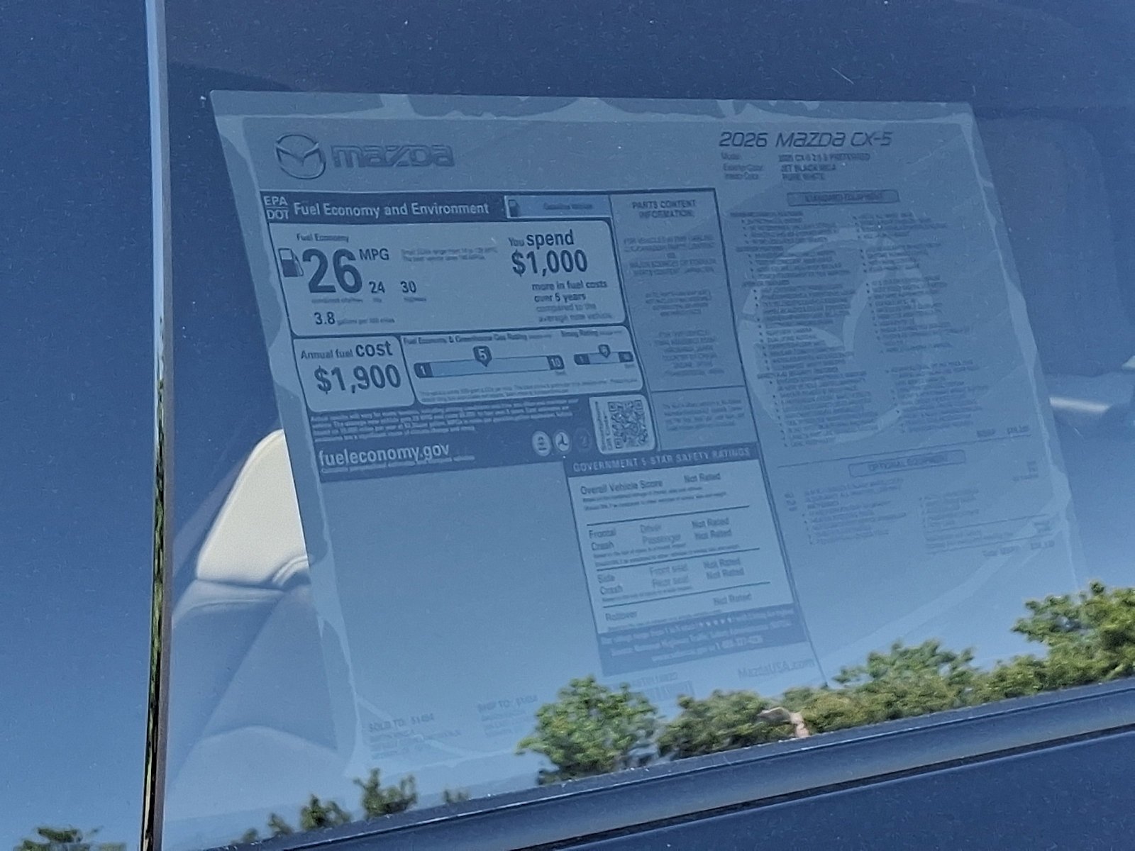 New 2026 Jet Black Mica Mazda 2.5 S Preferred AWD image 12
