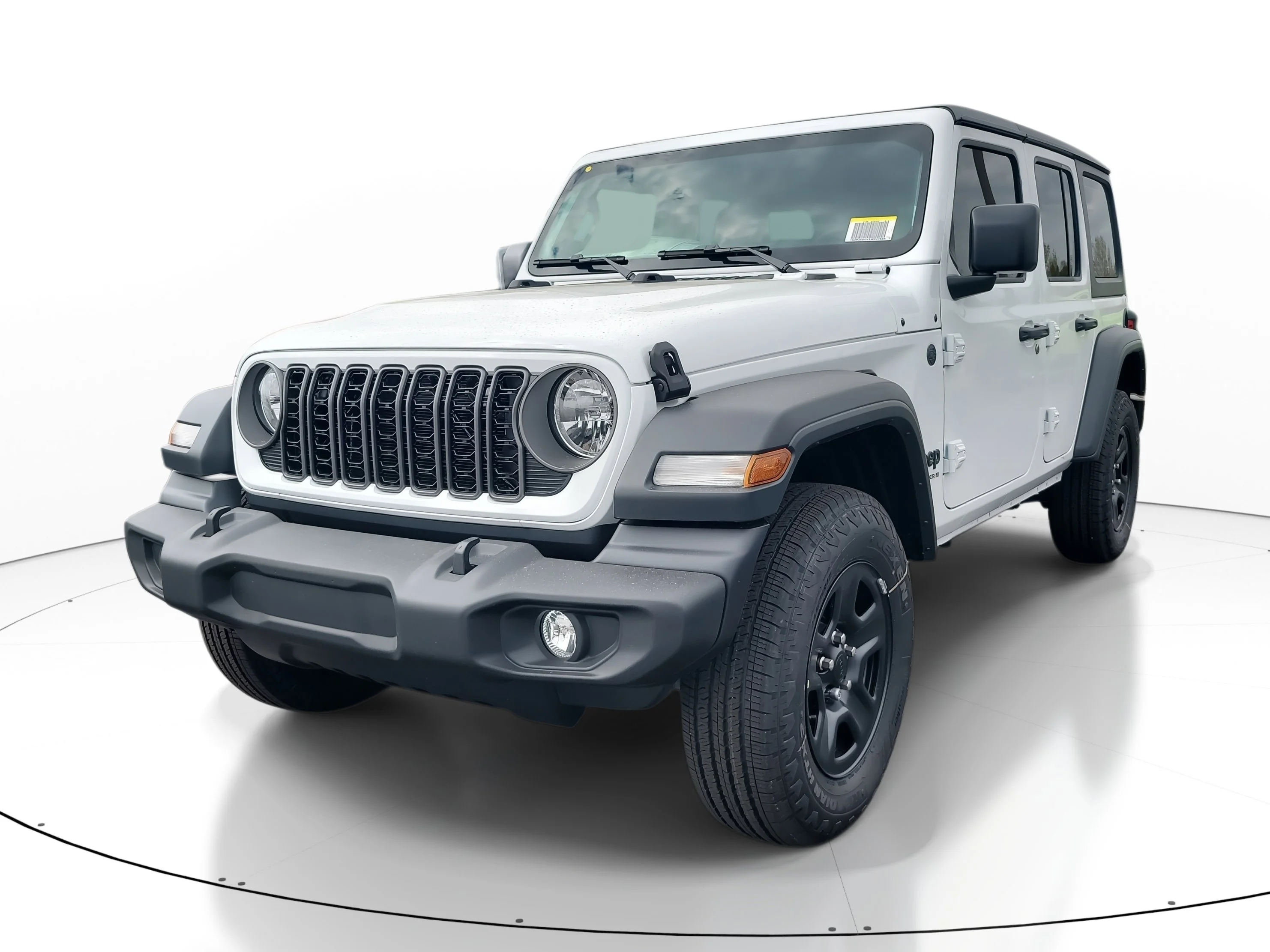 New 2026 Bright White Clearcoat Jeep Sport image 4
