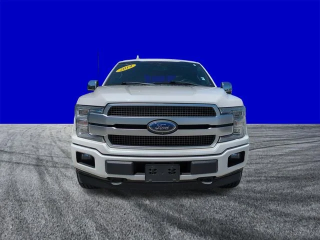 Used 2019 White Platinum Clearcoat Metallic Ford Platinum image 8