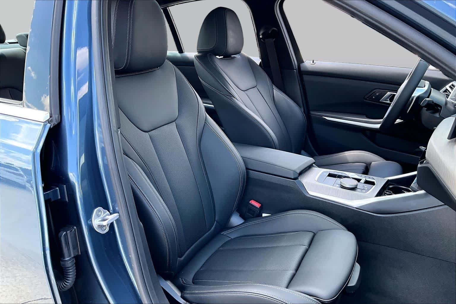 Used 2025 Arctic Race Blue Metallic BMW 330i image 8