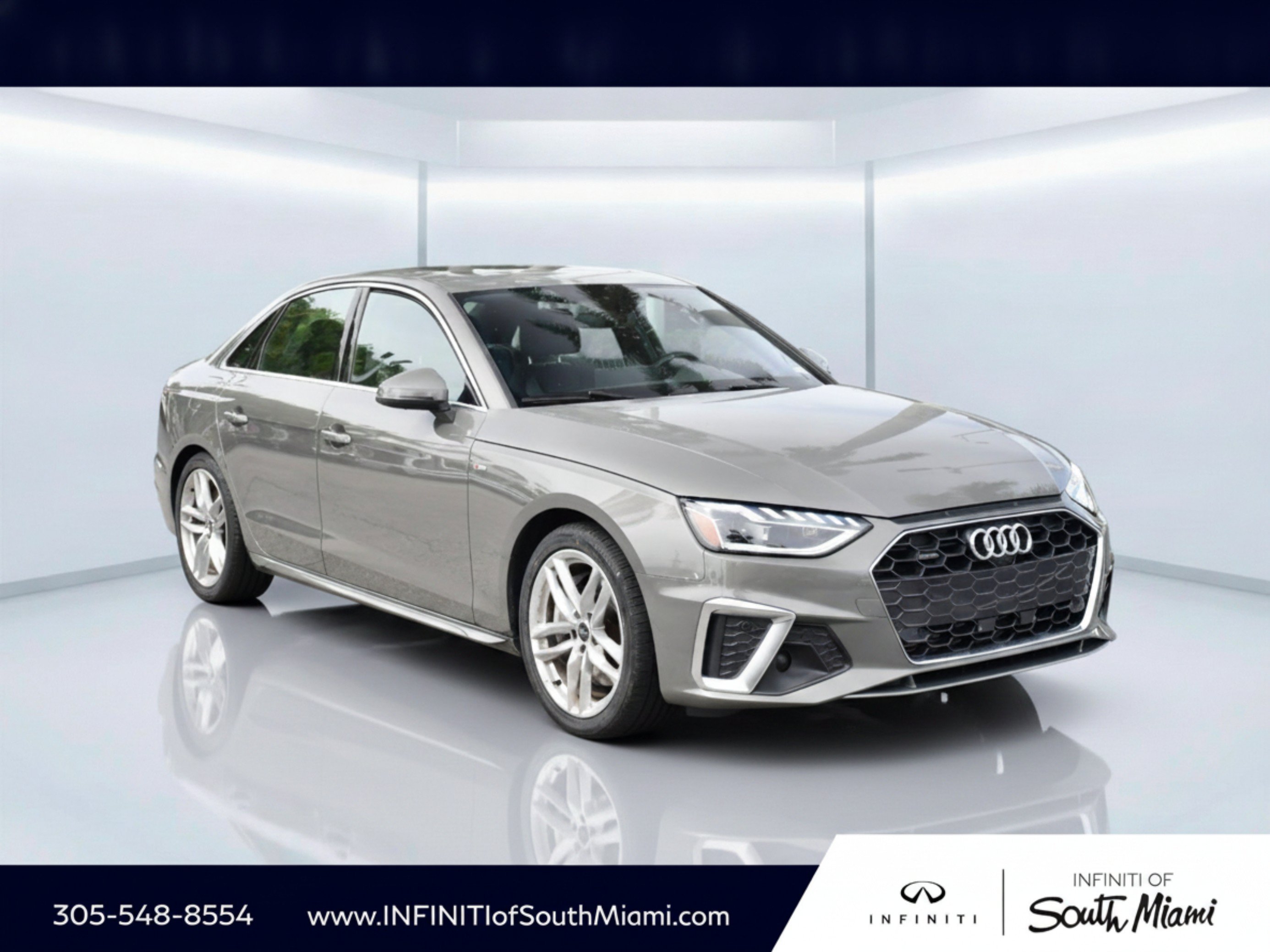 Used 2024 Florett Silver Metallic Audi S line Premium Plus image 3