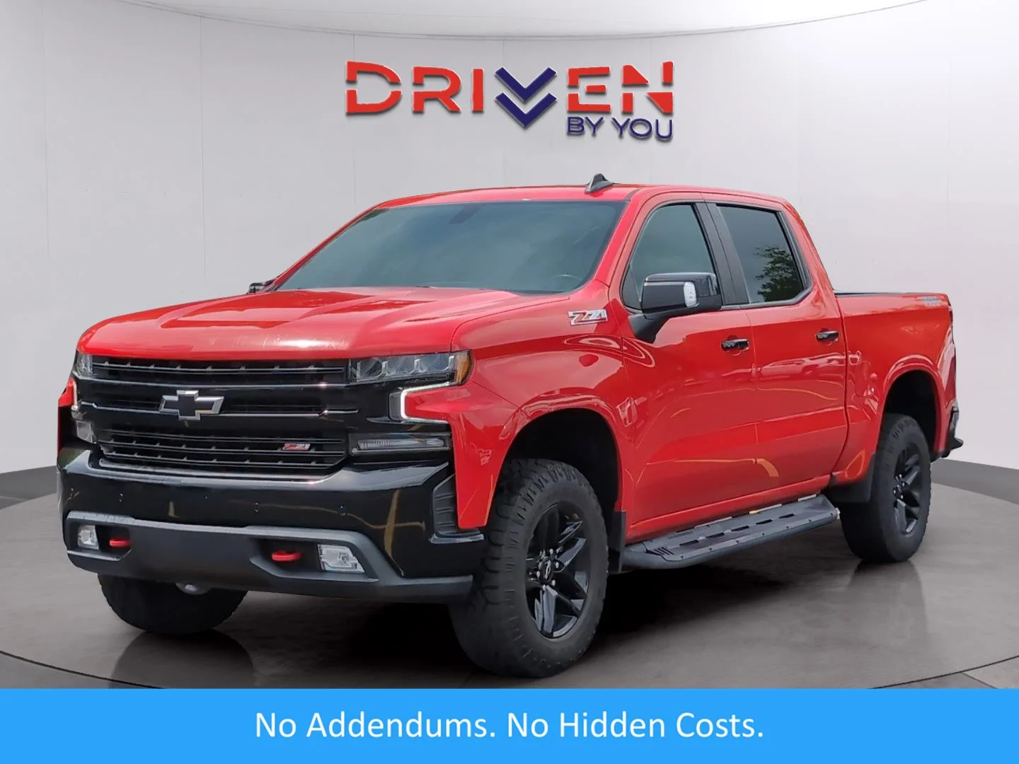 Used 2021 RED HOT Chevrolet LT Trail Boss image 1