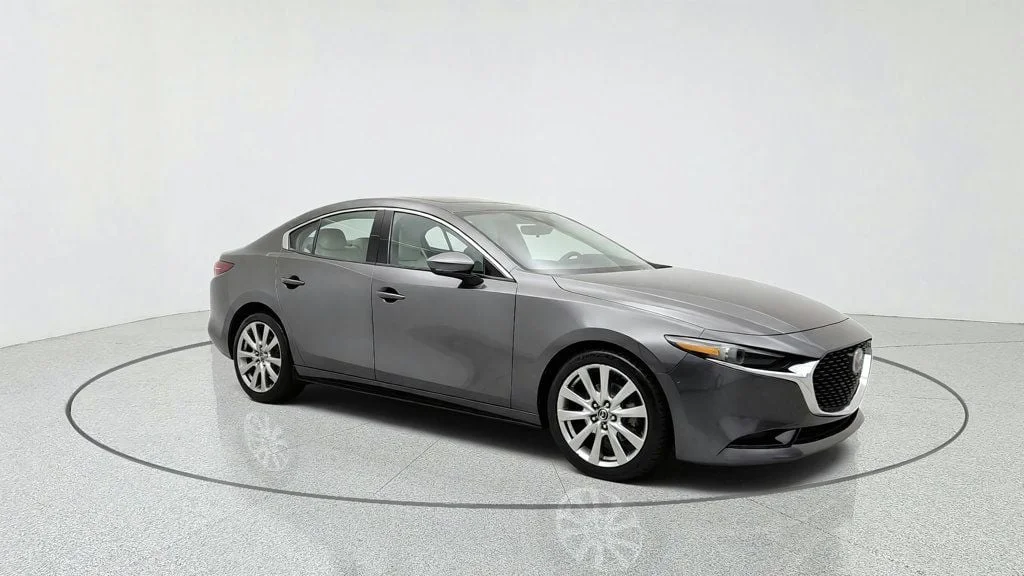 Used 2020 Machine Gray Metallic Mazda Premium Package AWD image 3