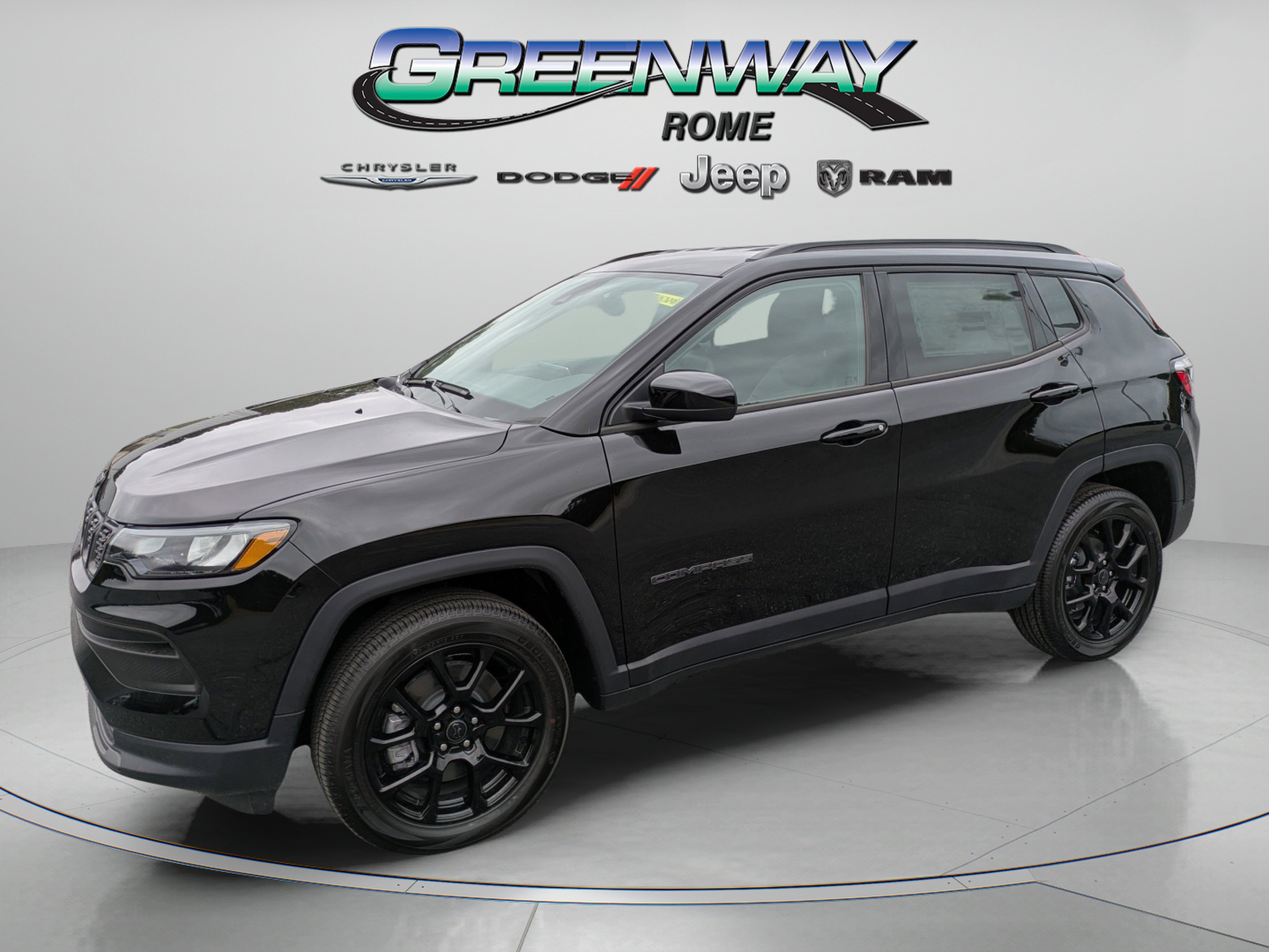 New 2026 Diamond Black Crystal Pearlcoat Jeep Latitude image 6