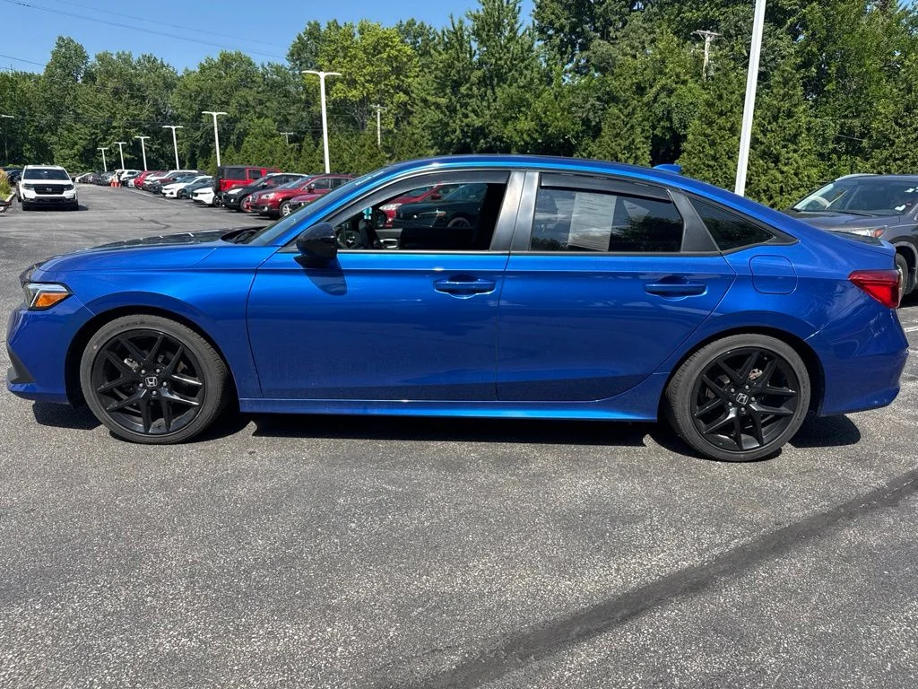 Certified Used 2024 Aegean Blue Metallic Honda 2.0L 4D SPORT image 3