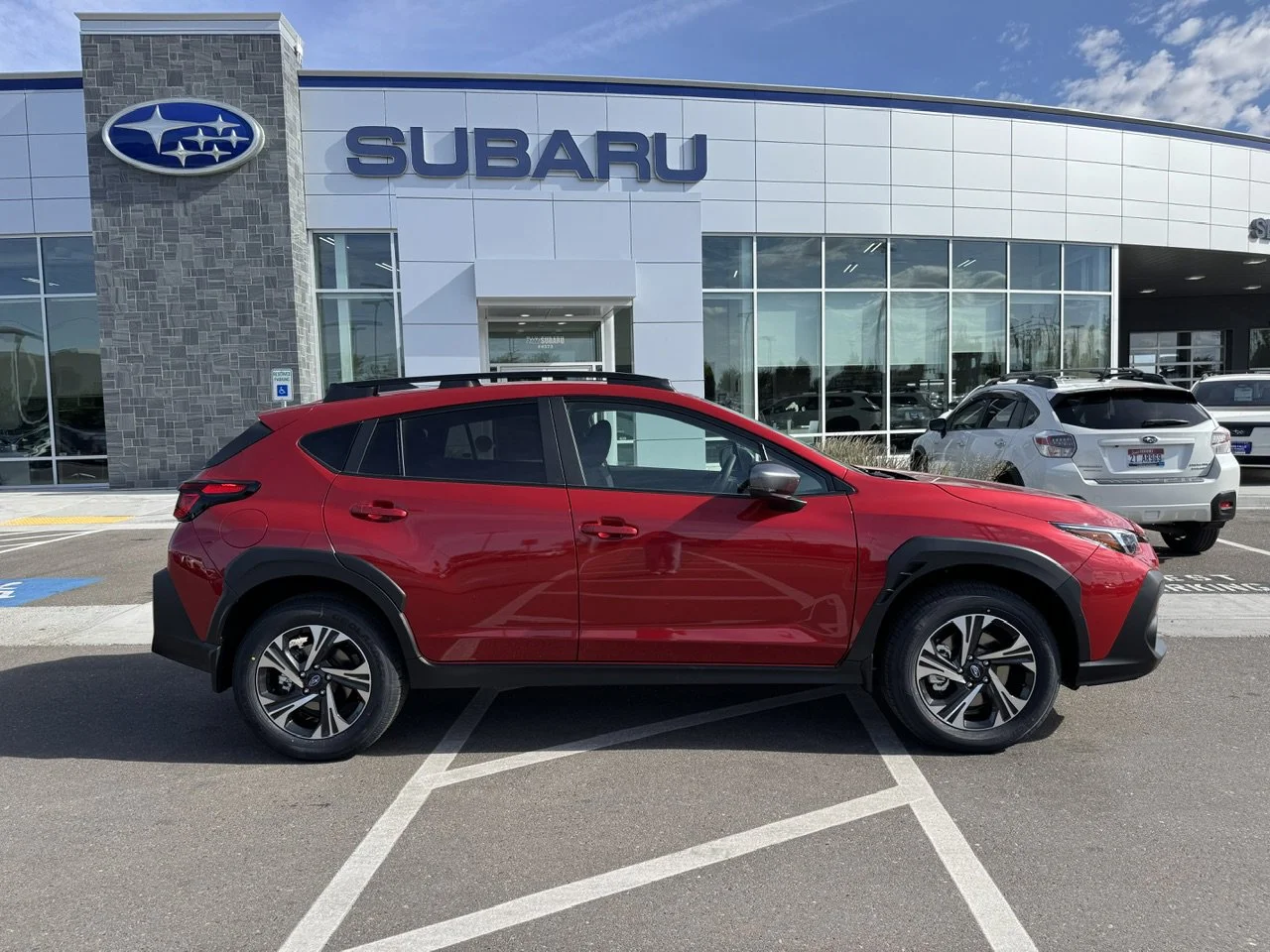 New 2026 Lithium Red Pearl Subaru Premium image 8