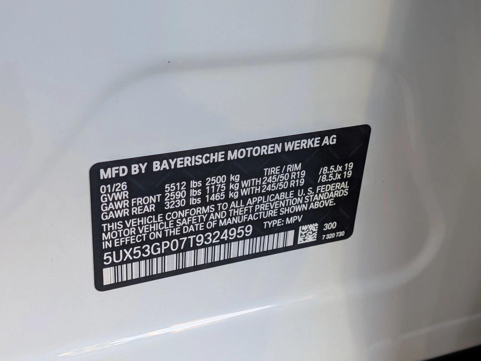 Used 2026 Alpine White BMW 30 xDrive image 20