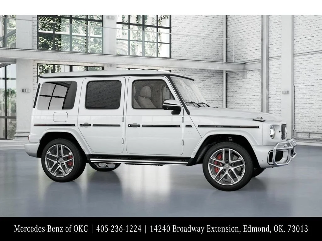 New 2027 MANUFAKTUR Moonlight White Metallic Mercedes-Benz AMG® G 63 SUV image 56