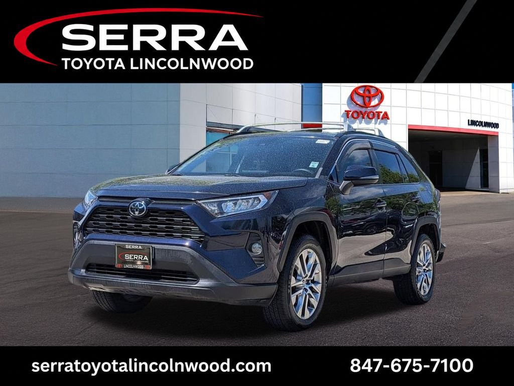 Used 2020 Blue Toyota XLE Premium image 1