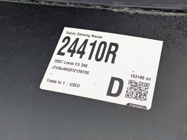 Used 2007 Blue Lexus 350 image 6