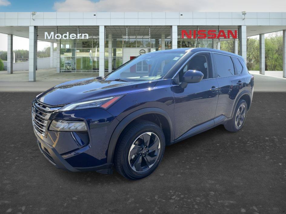 Used 2025 Deep Ocean Blue Pearl Nissan SV image 1