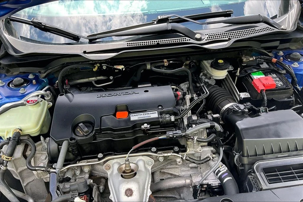 Used 2016 Blue Honda EX image 9