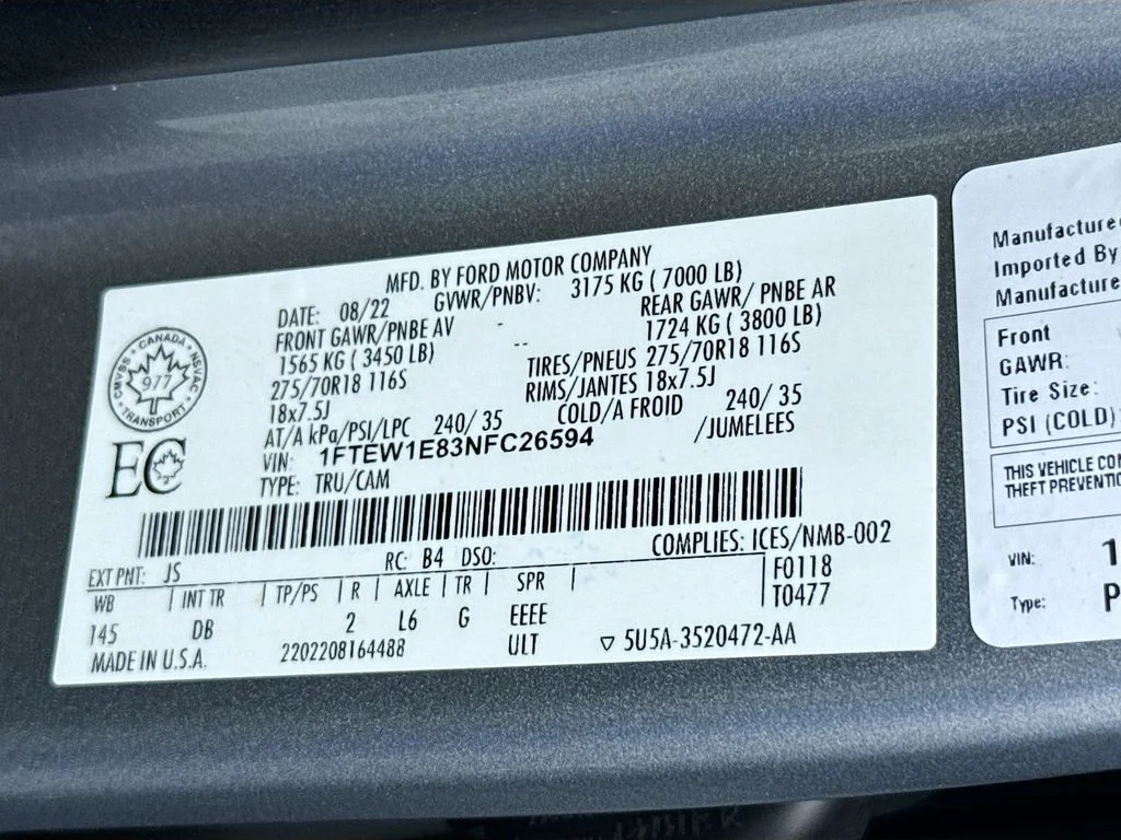 2022 Ford F-150 Tremor - Photo 33