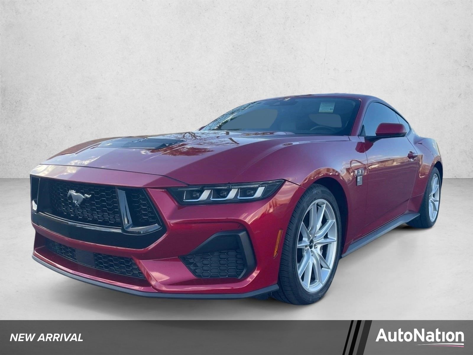Used 2024 Rapid Red Metallic Tinted Clearcoat Ford GT Premium image 1