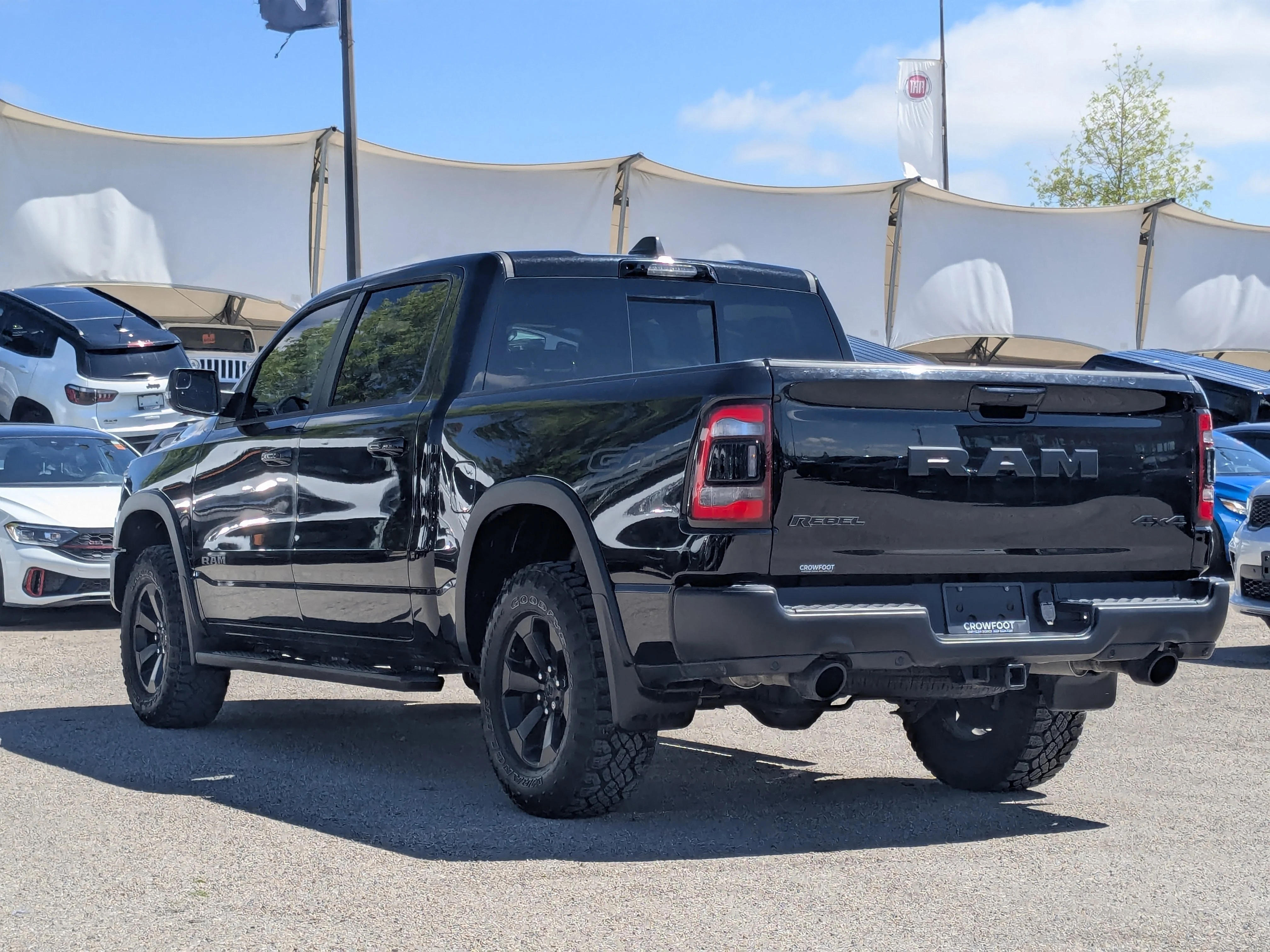 Used 2024 Black RAM Rebel - GT Pkg - Rebel Level II - Dual Pane Sunroof - Night Edition - LOADED TRUCK image 6