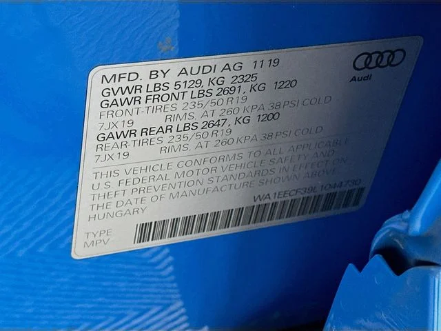 Certified Pre-Owned 2020 Audi Q3 Premium Plus S line