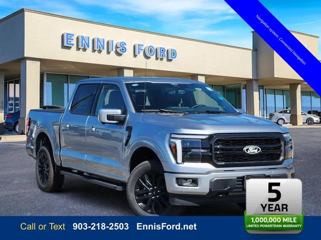 New 2026 Iconic Silver Metallic Ford Lariat® image 1